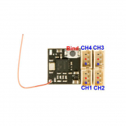4 Channel Micro Receiver for Futaba S- FHSS V4